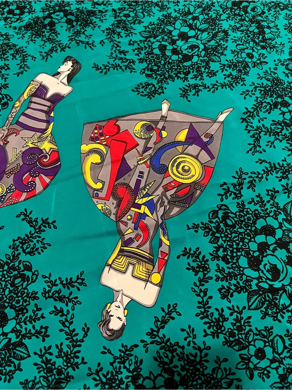 Vintage Versace Silk Scarf